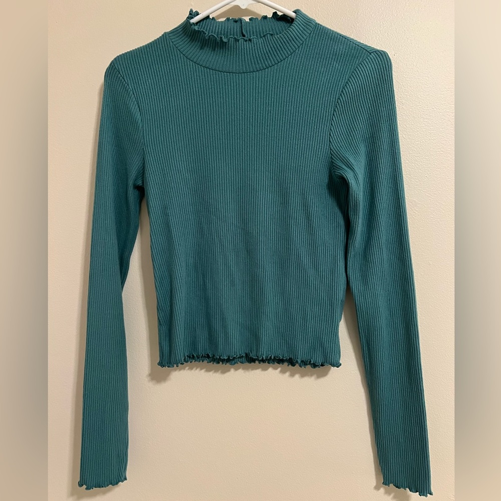 American Eagle Ribbed Long Sleeve